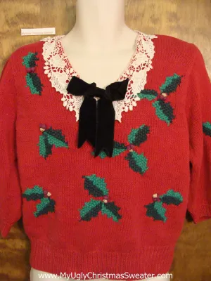 80s Old School Pullover Ugliest Christmas Sweater