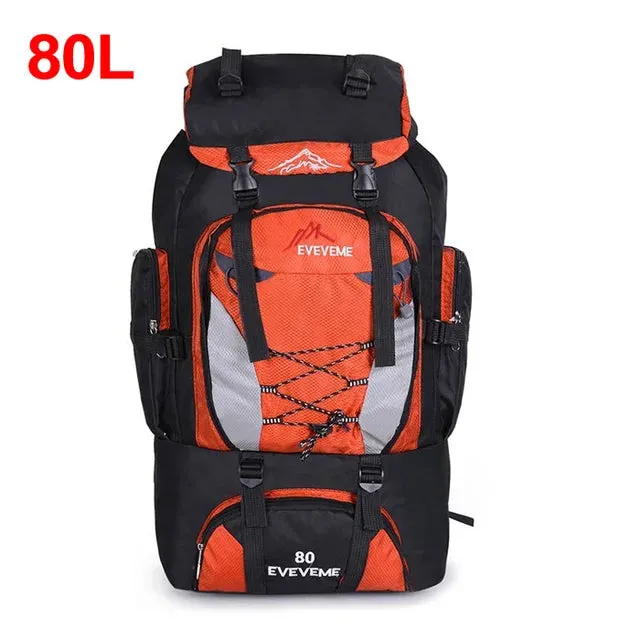 90L Travel Bag Camping Backpack Hiking Army Climbing Bags Mountaineering Large Capacity Sport Bag Outdoor Military Men Rucksack