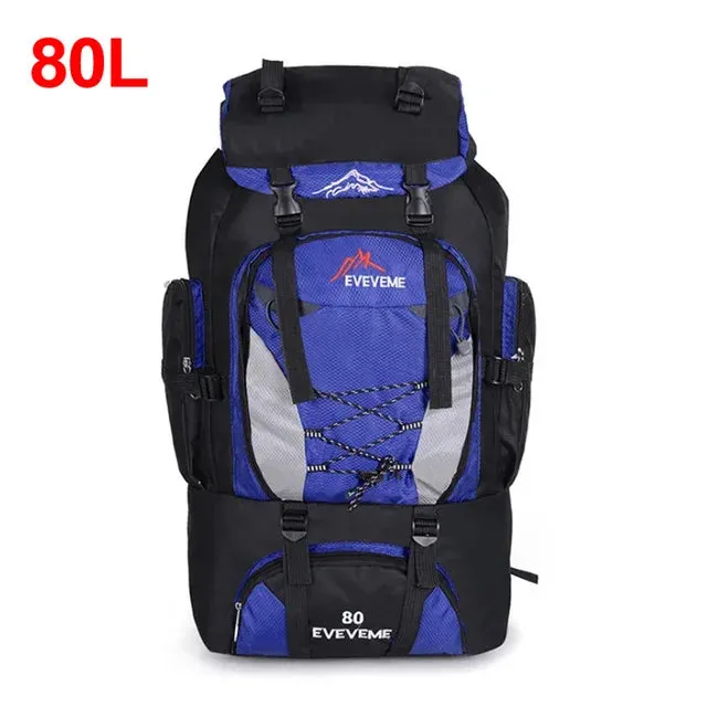 90L Travel Bag Camping Backpack Hiking Army Climbing Bags Mountaineering Large Capacity Sport Bag Outdoor Military Men Rucksack