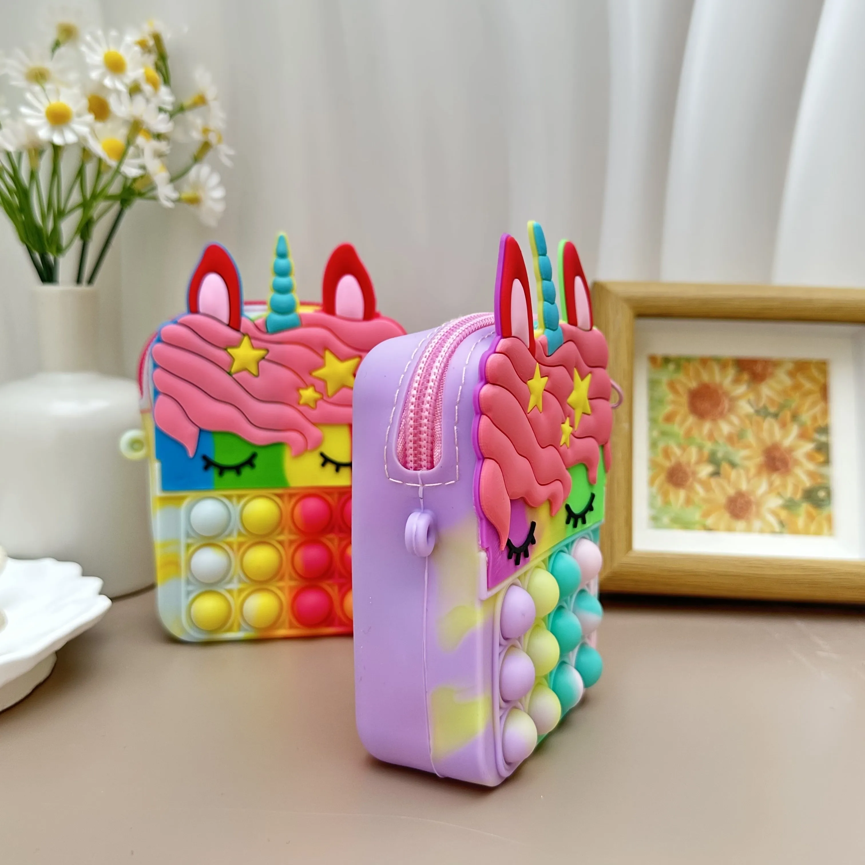 Adorable Unicorn Messenger Bag for Kids Under 32 Feet Tall