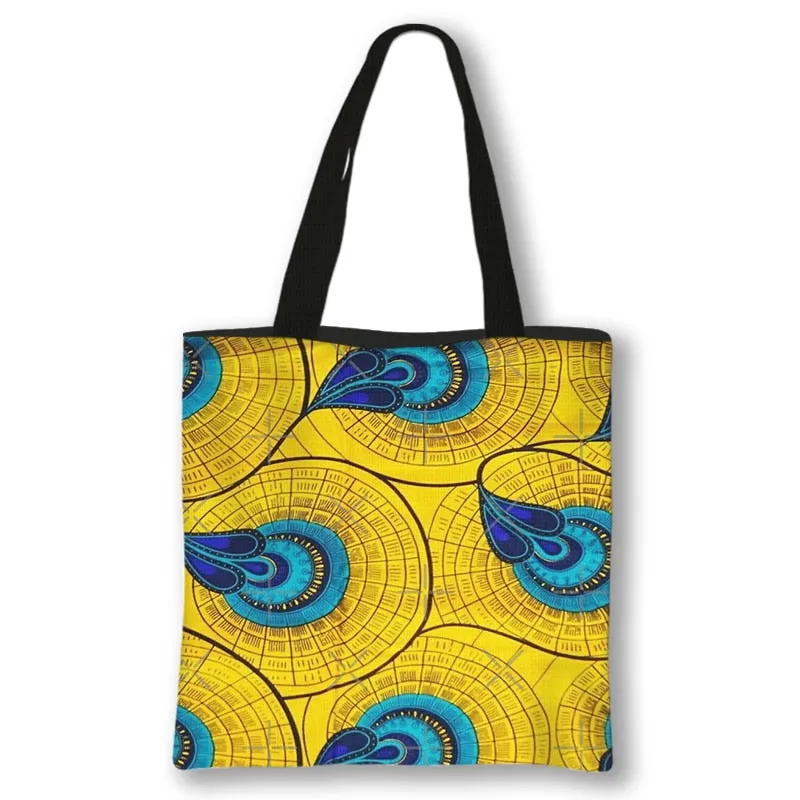 African Women Style Handbag Ladies Traditional Tote Bag