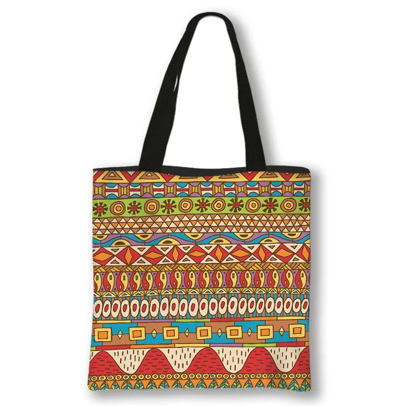 African Women Style Handbag Ladies Traditional Tote Bag