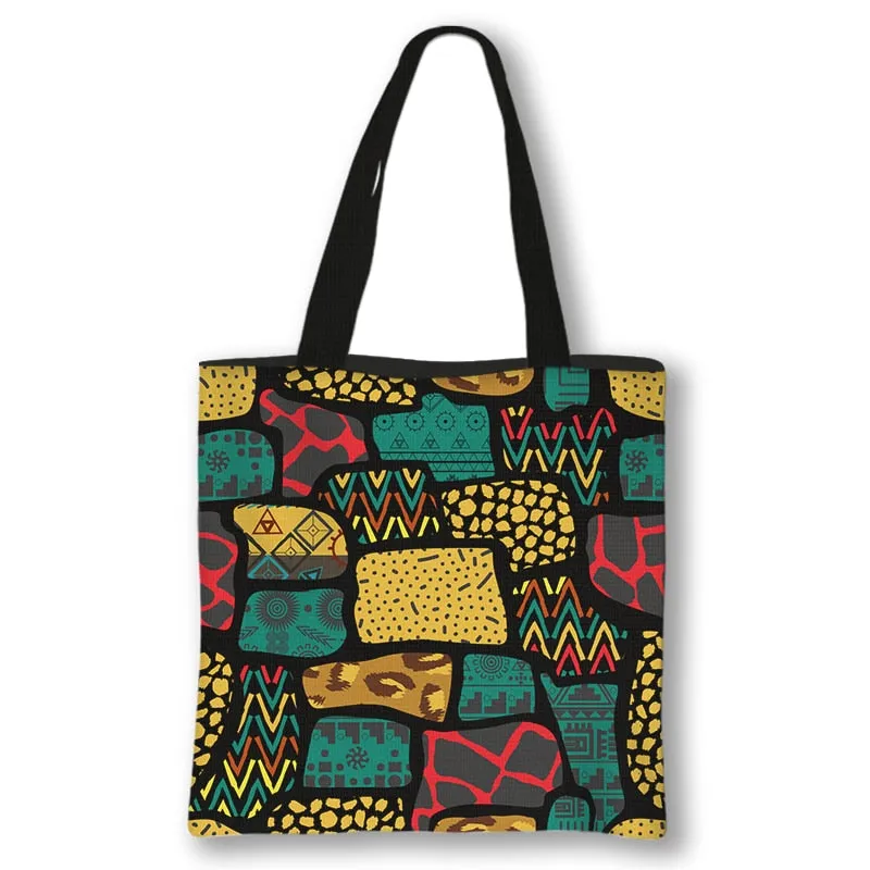 African Women Style Handbag Ladies Traditional Tote Bag