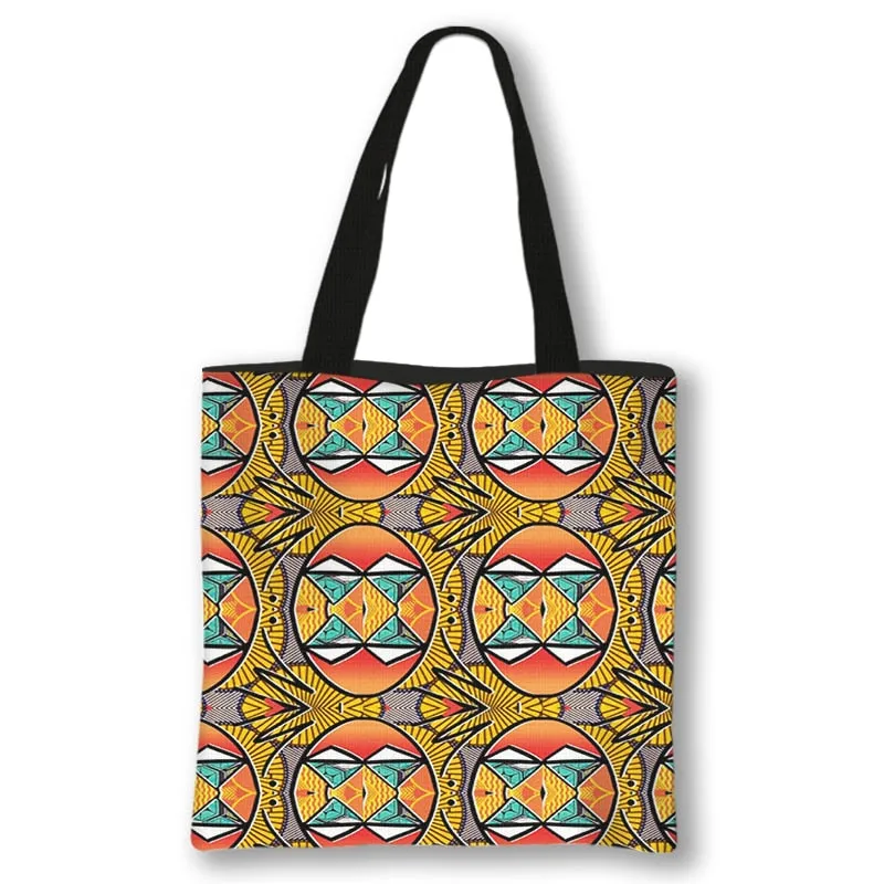 African Women Style Handbag Ladies Traditional Tote Bag