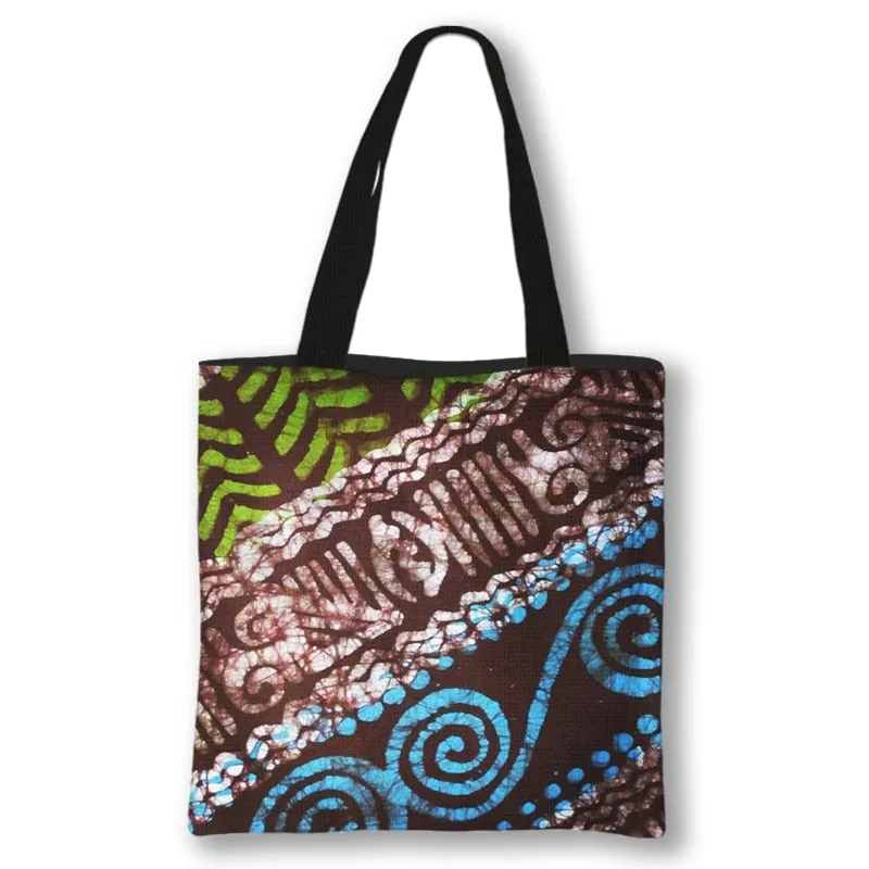 African Women Style Handbag Ladies Traditional Tote Bag