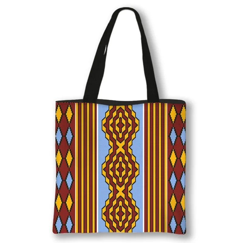 African Women Style Handbag Ladies Traditional Tote Bag