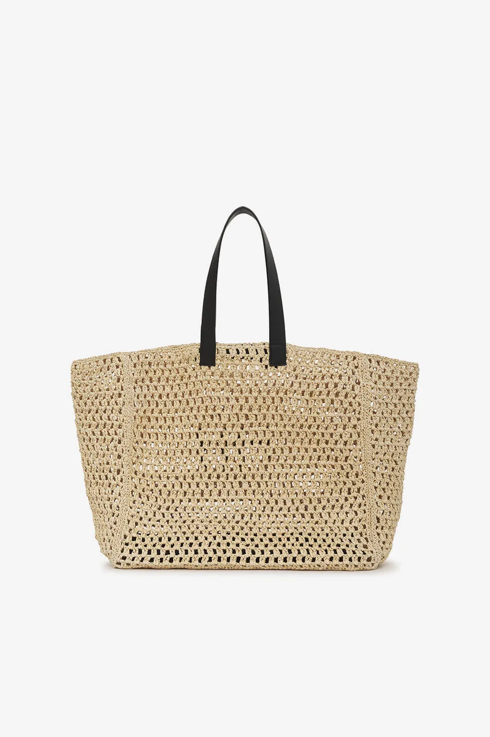 Anine Bing - Large Rio Tote in Natural Sand