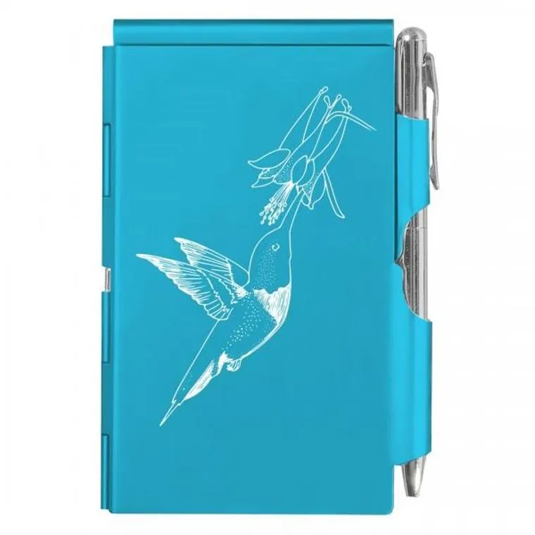 Blue Hummingbird Flip Notes