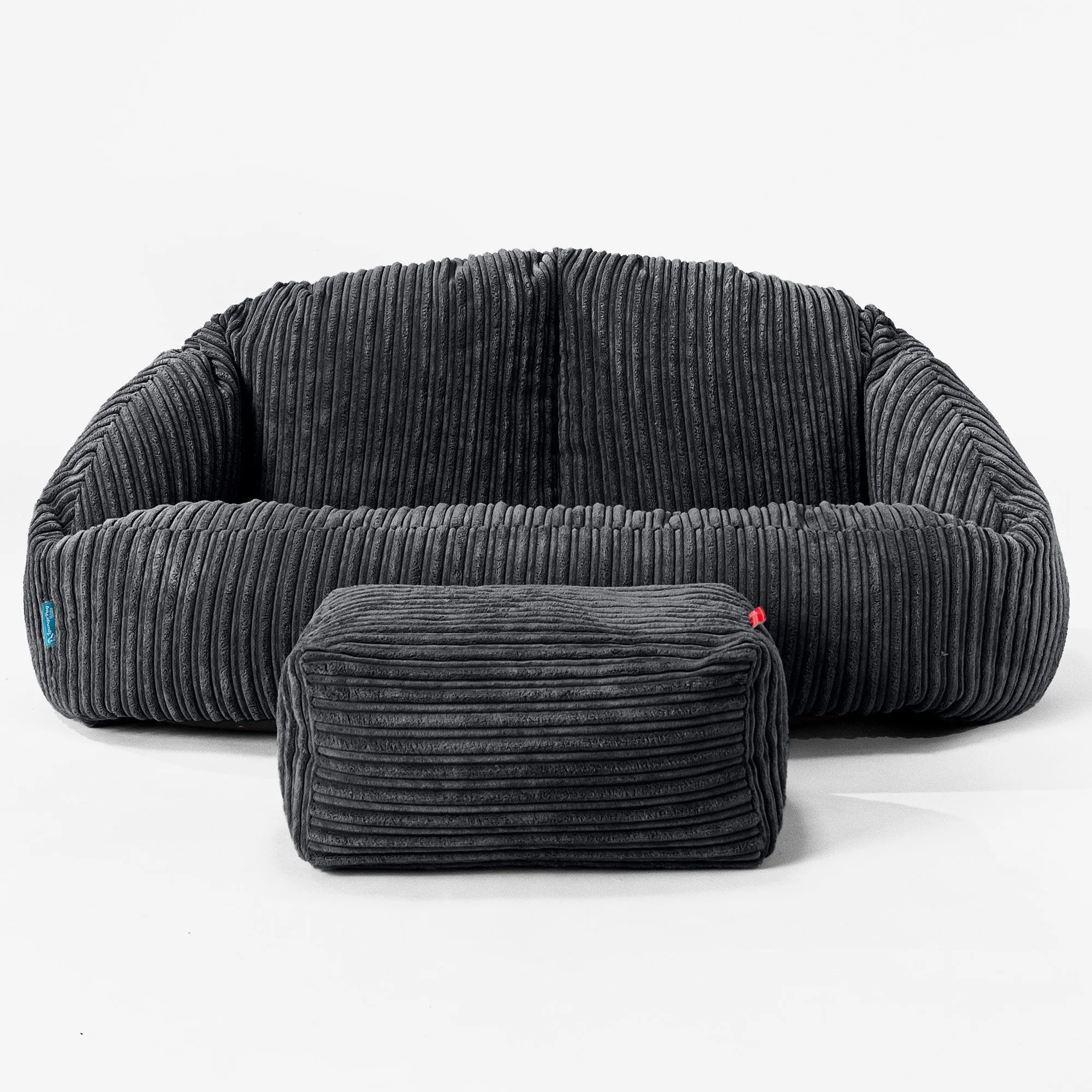 Bubble Kids Sofa Bean Bag 2-6 yr - Cord Black