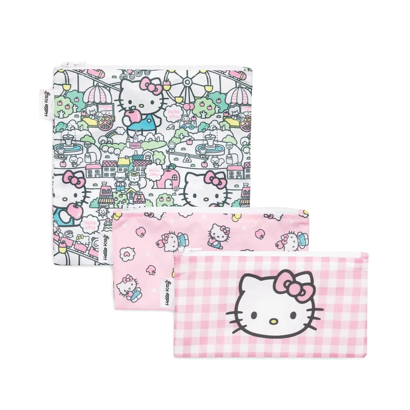 Bumkins Hello Kitty® - Reusable Snack Bag - 3pk