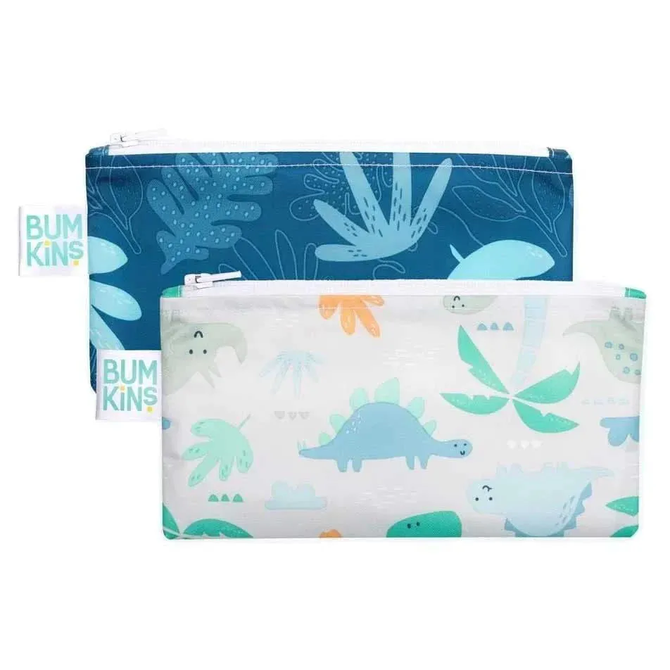 Bumkins Reusable Snack Bags - Small (2 pack)