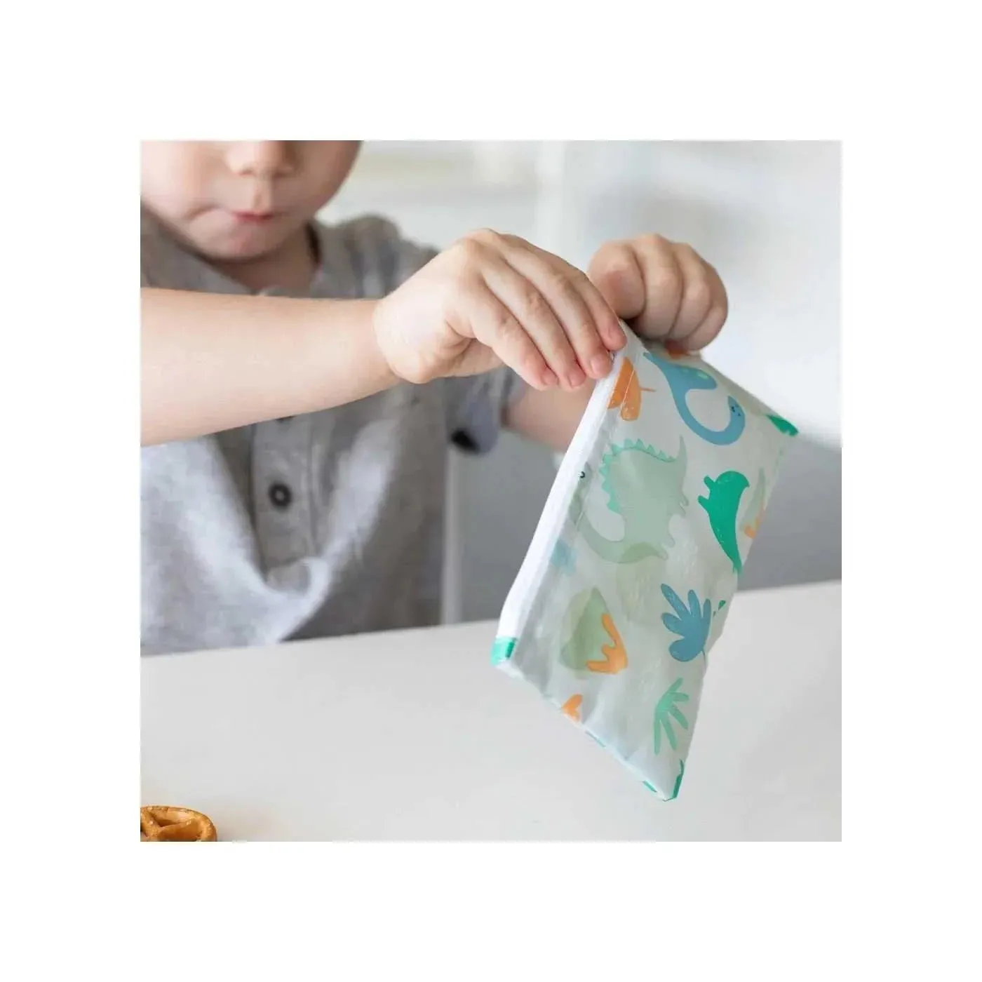 Bumkins Reusable Snack Bags - Small (2 pack)