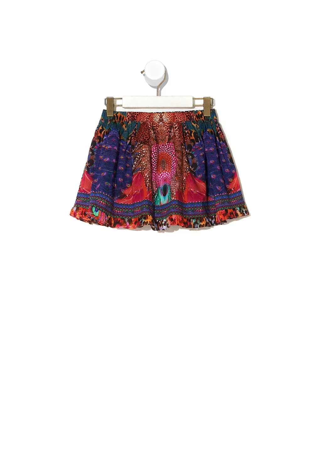 CAMILLA XANADU RISING KIDS FRILL MINI SKIRT