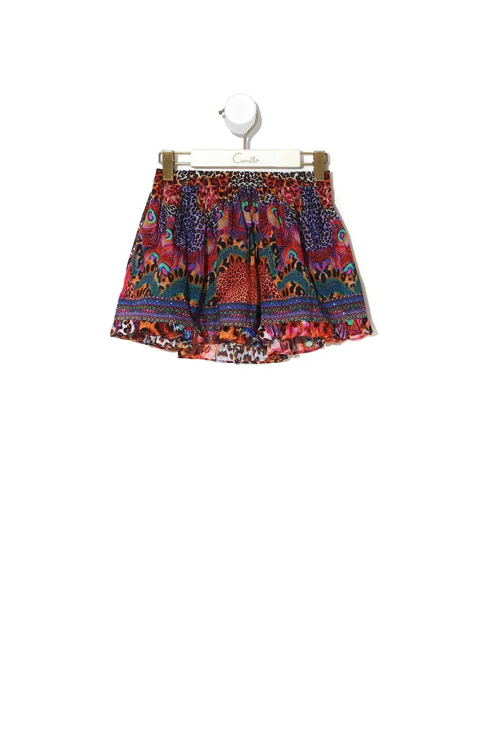 CAMILLA XANADU RISING KIDS FRILL MINI SKIRT