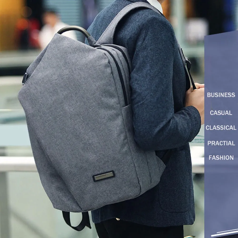 Canvas Double Partitioned Backpack