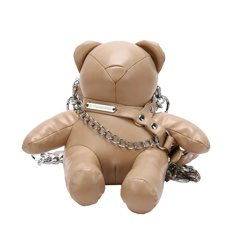 Cartoon Bear Doll Fashion Luxury Chain Phone Designer Cute Bag