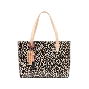 Consuela Women's Big Breezy Mona Brown Leopard Tote