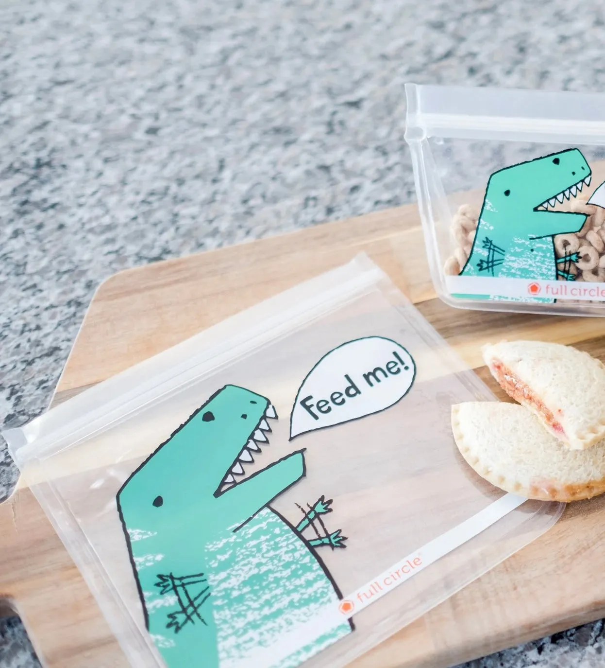 Dino Sandwich Bags