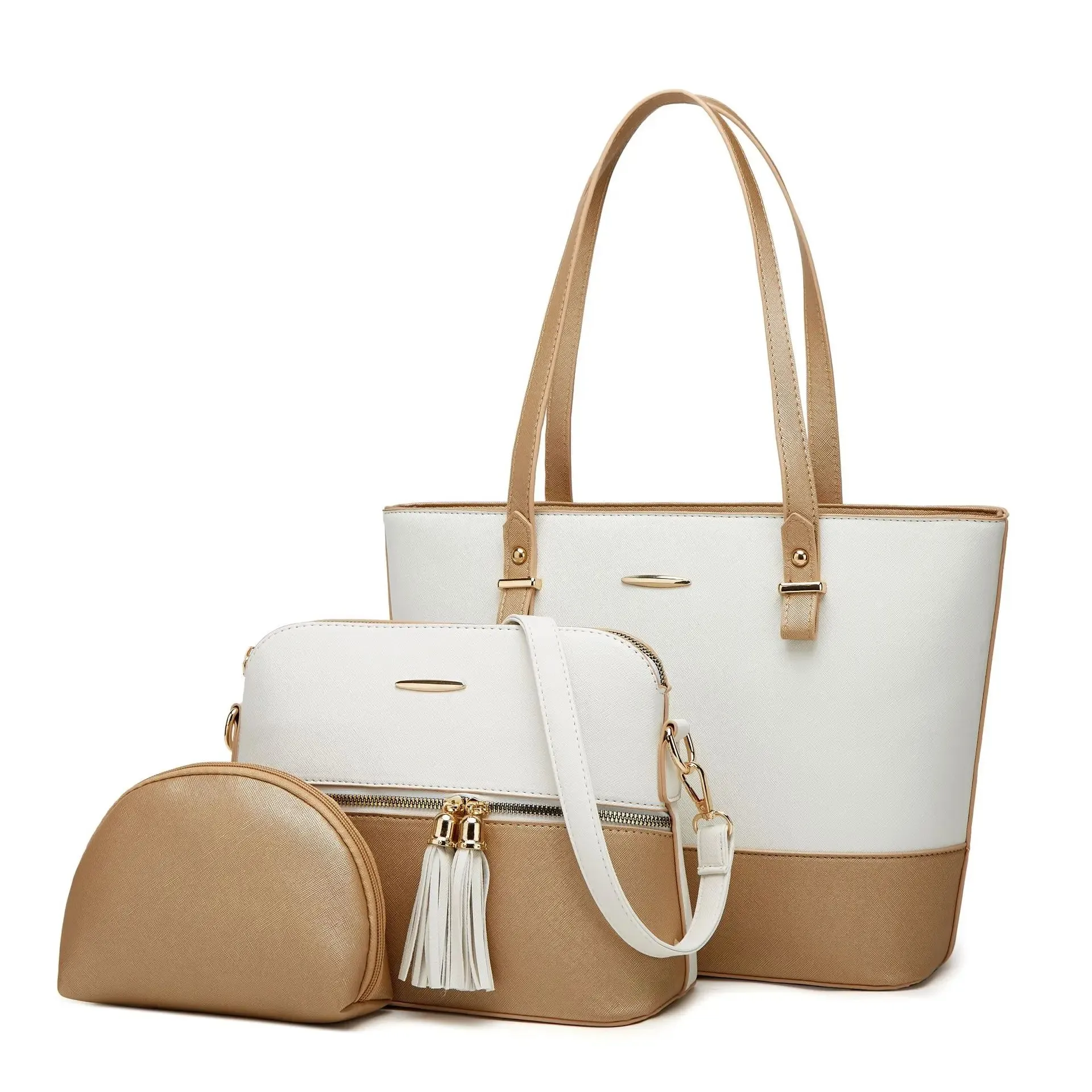 Elegant three-piece women's bag