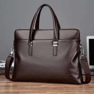 Fashionable Hard-wearing PU Leather Handbags for Men