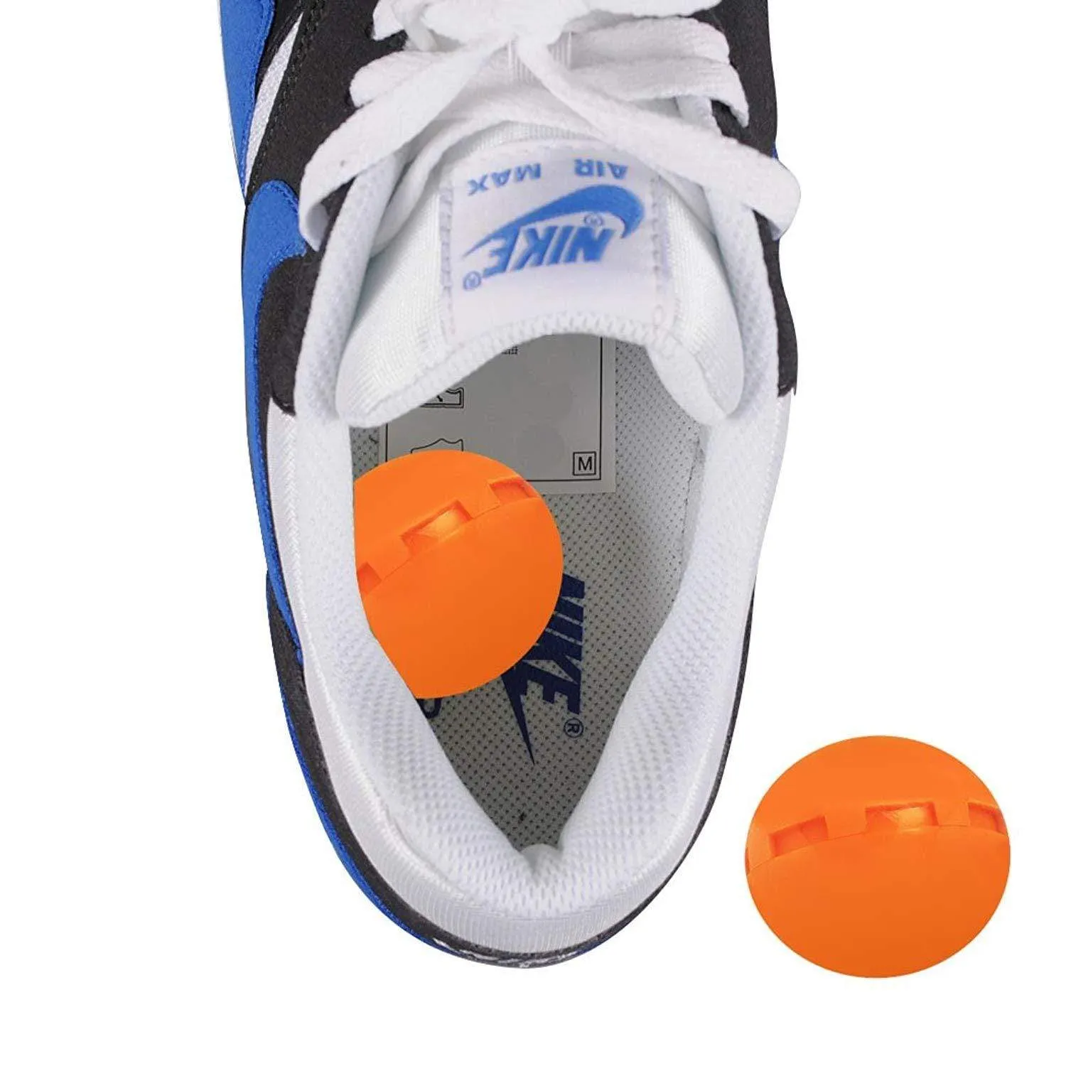 FootMatters Odor Fighters Shoe Deodorizer Balls - Keep Areas Smelling Fresh - Adjustable Vanilla Scent