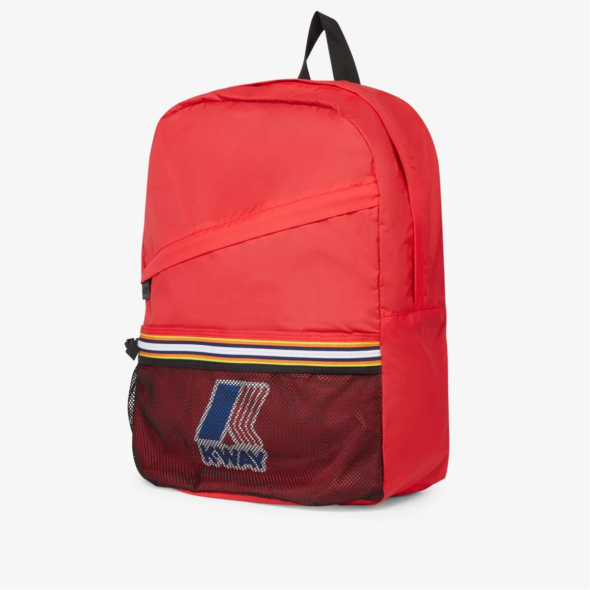 Francois - Packable Ripstop Backpack in Red