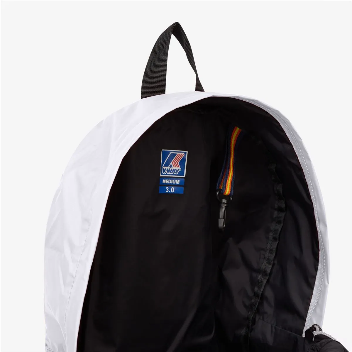 Francois - Packable Ripstop Backpack in White