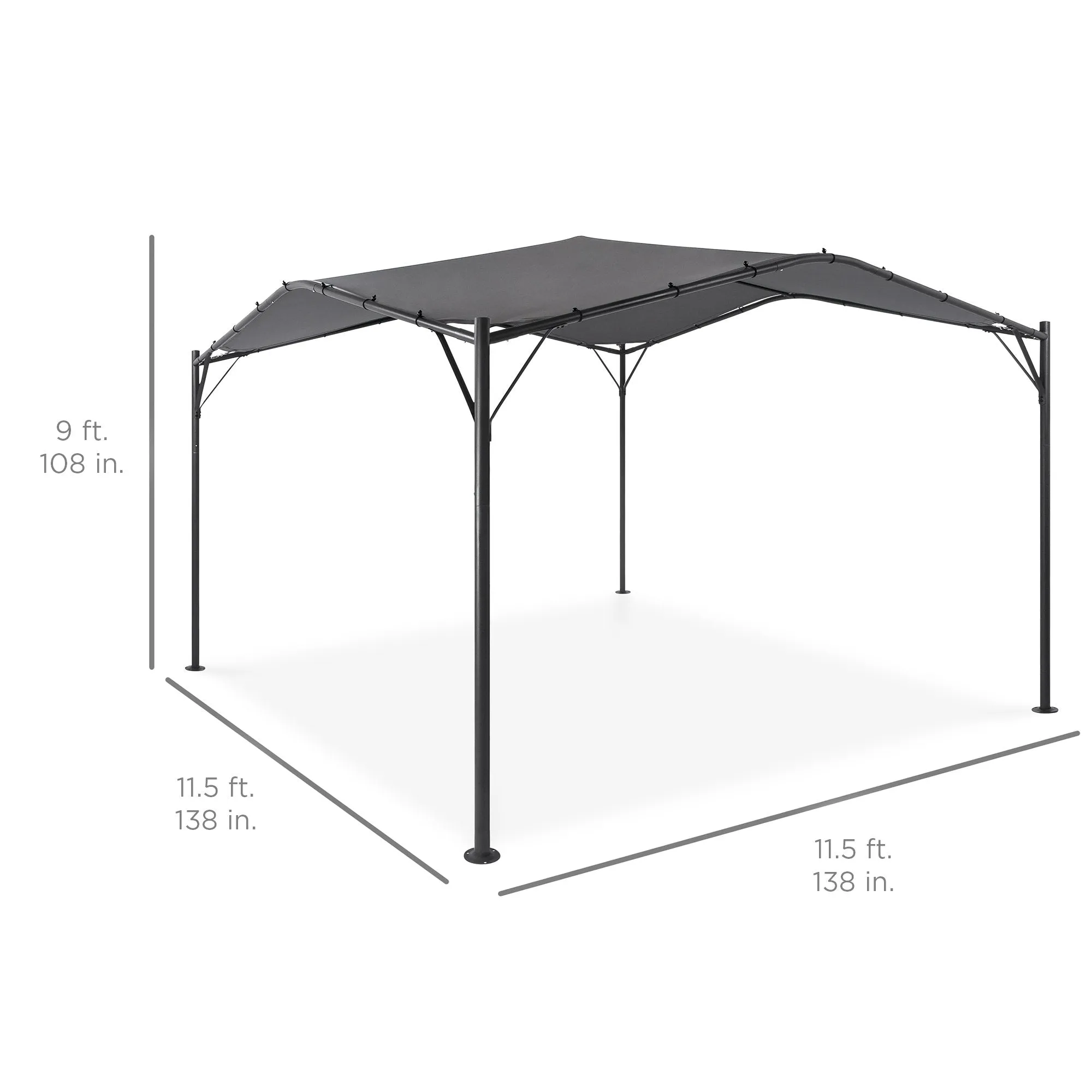 Gazebo Canopy w/ Weighted Bags