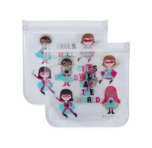 Girl Heroes Sandwich Bags