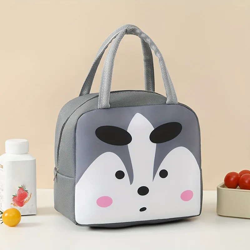 Girls Cartoon Bento Bag Fun Lunch Box Insulation Gift