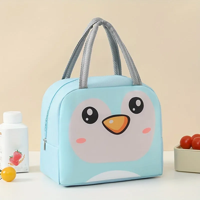 Girls Cartoon Bento Bag Fun Lunch Box Insulation Gift