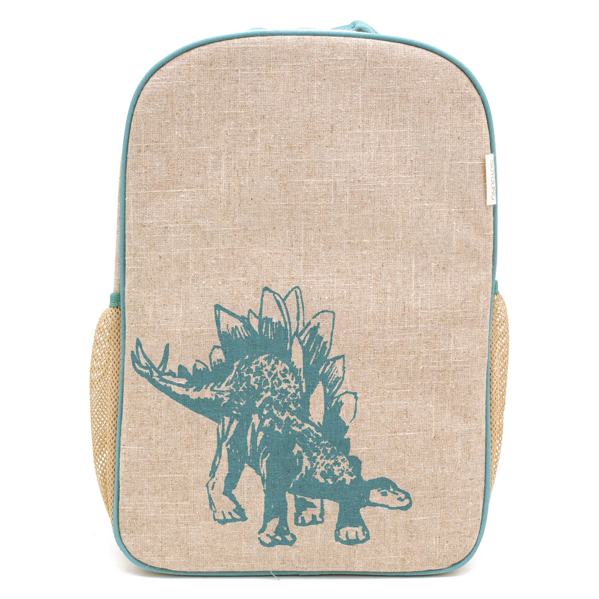 Green Stegosaurus Grade School Backpack