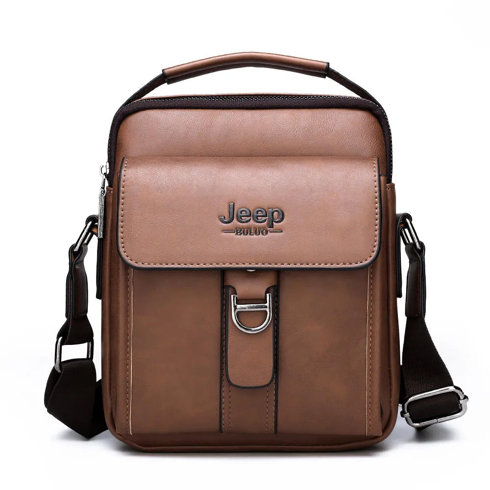 High Quality Leather Crossbody Bags For Men Shoulder Messenger Bag Business Casual Fashion Tote Bags