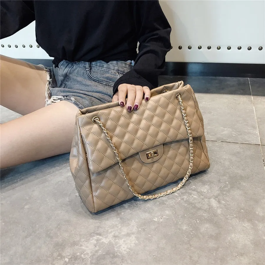 High Quality Women Pu Leather Shoulder Bag Fashion Designer Ladies Messenger Bags New Luxury Female Large Capacity Crossbody Bag