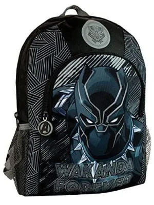 Kids Backpack Black Panther Black