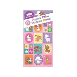 Kittens & Puppies Sticker Book WEB6046