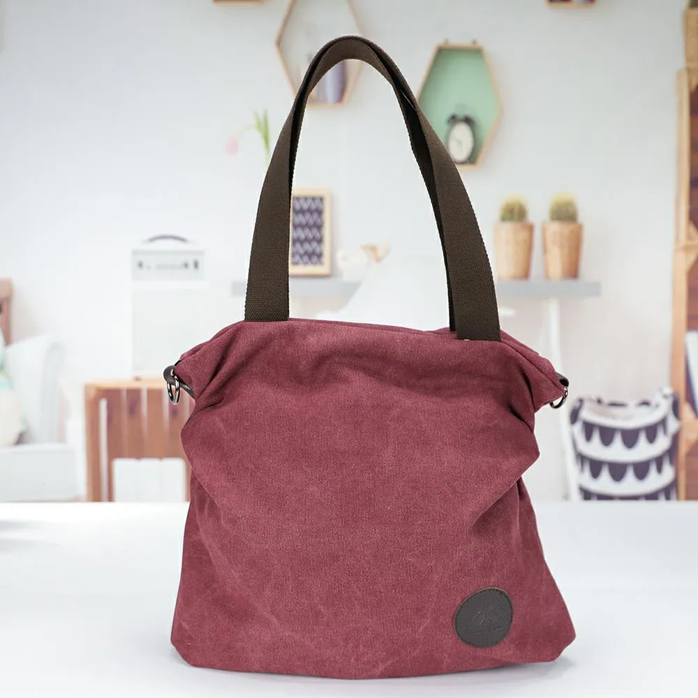 Korean Casual Simple Art Canvas Bag