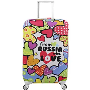 Luggage Cover Protector Suitcase Cover Protector for 18 20 22 24 26 28 30 32 inch Trunk Case Trolley Case (Cover Only)