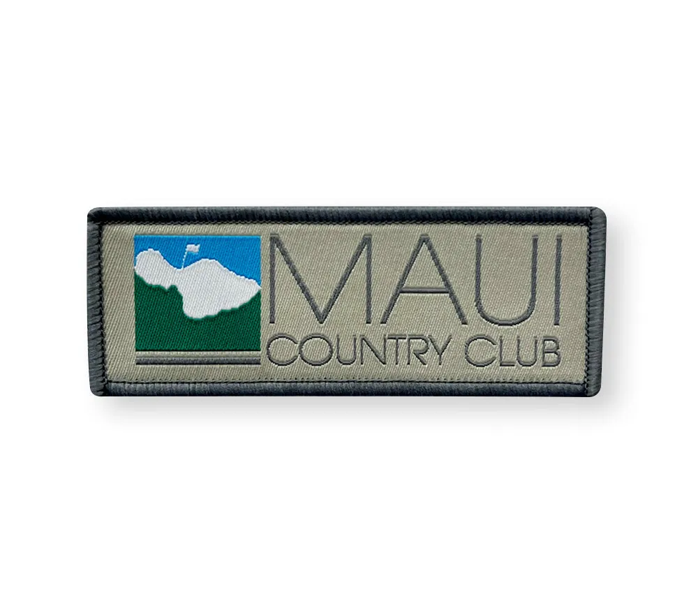 Maui Country Club Velcro Patch