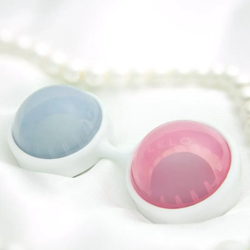 Mini Pink And Blue Lelo Luna Beads