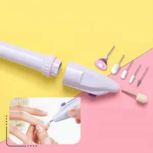 Mini Simple Electric Nail Care Kit