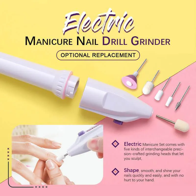 Mini Simple Electric Nail Care Kit