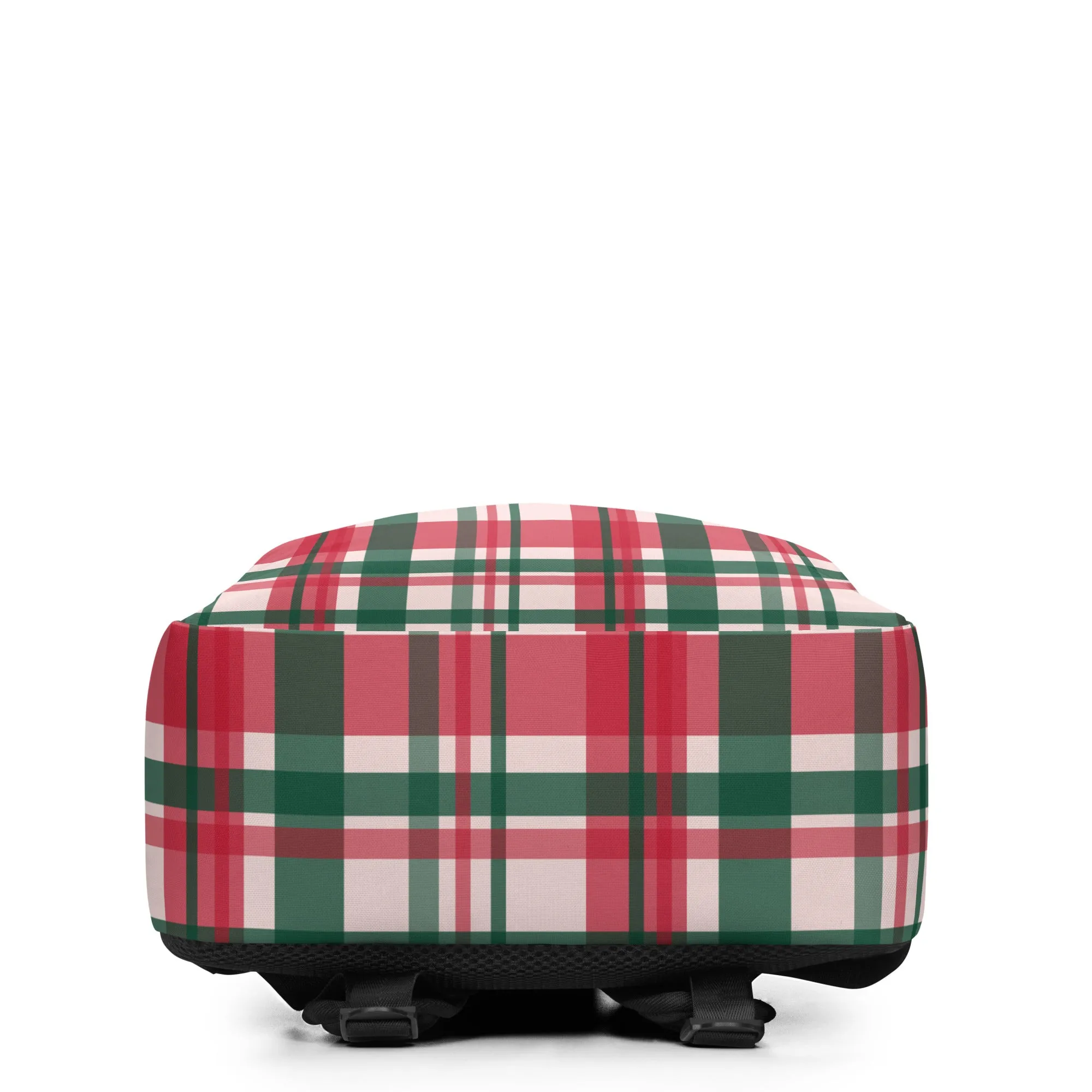 Minimalist Backpack - Red & Green Lines