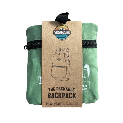 MOANA RD Packable Backpack - Olive