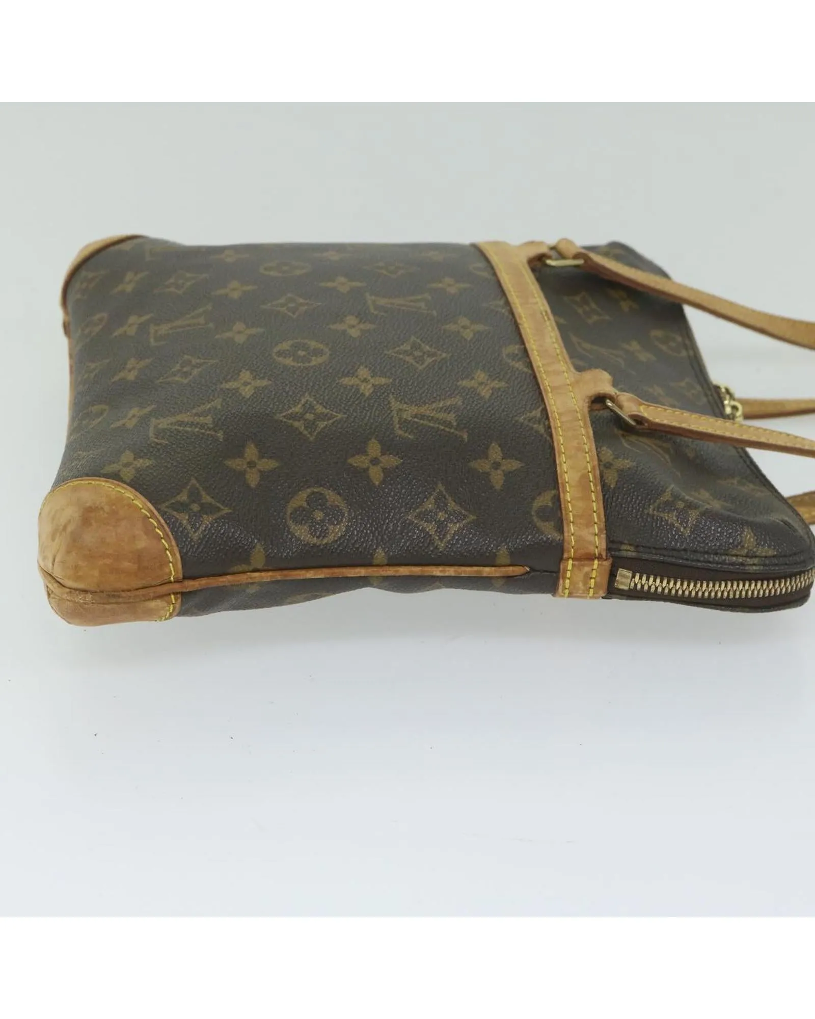 Monogram Canvas Shoulder Bag with Accessories Made in France