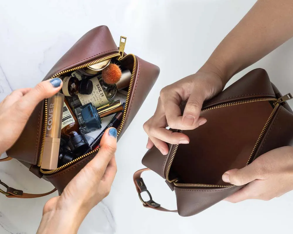 Monogrammed Dopp Kit for Men