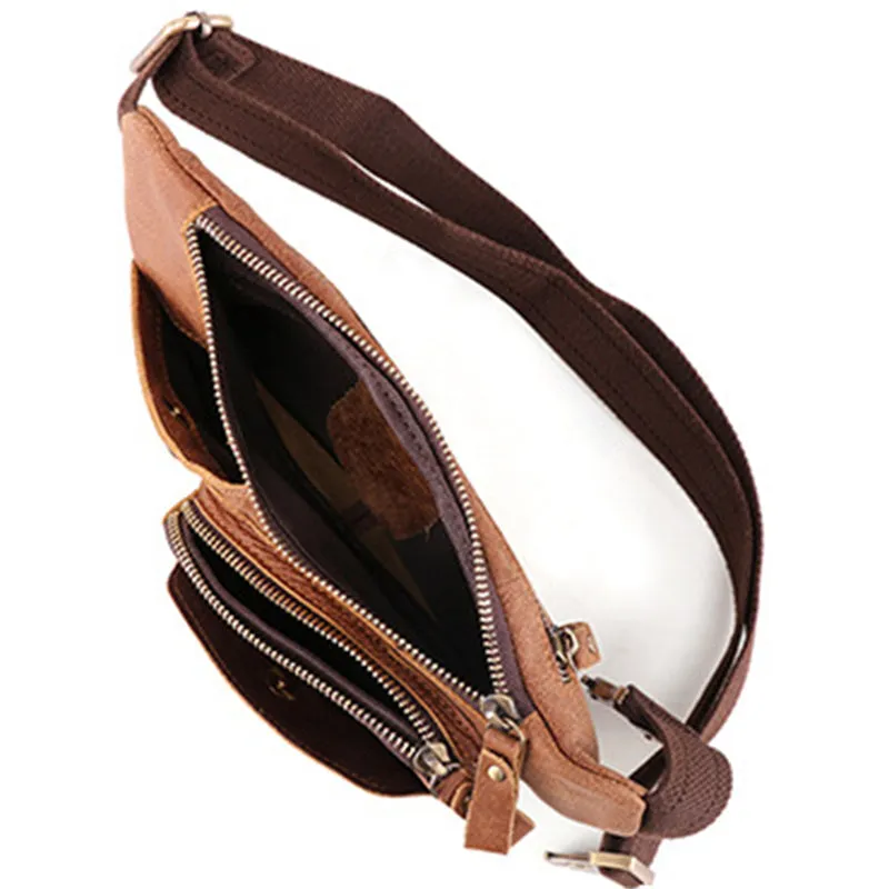 Multifunctional Leather Fanny Pack For Men