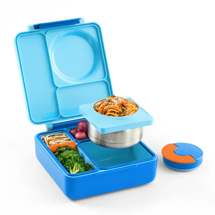 OmieBox Bento Lunch Box ~ Blue Sky