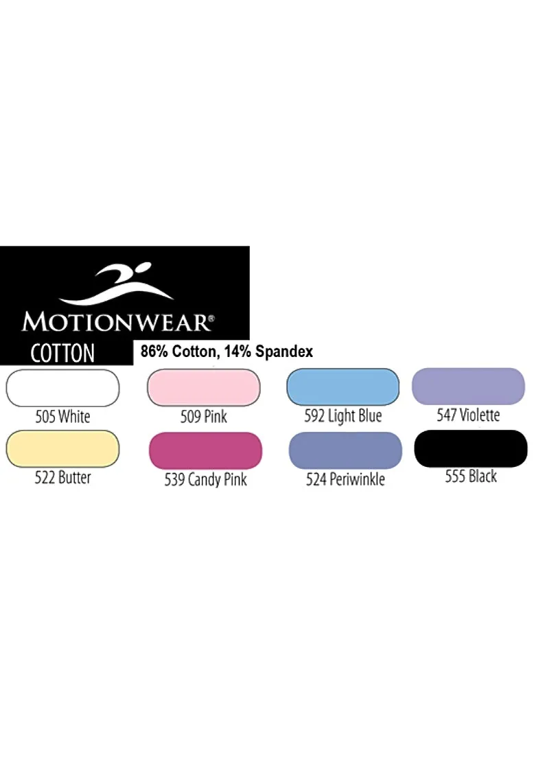 ON SALE Motionwear Cotton Cap Sleeve Leotard