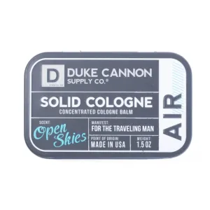 Open Skies Solid Cologne Tin